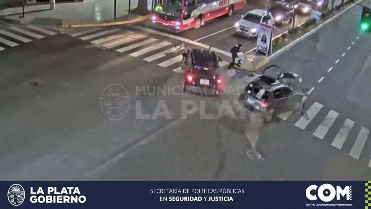 Argentinka se jako zázrakem vyhnula vážné dopravní nehodě